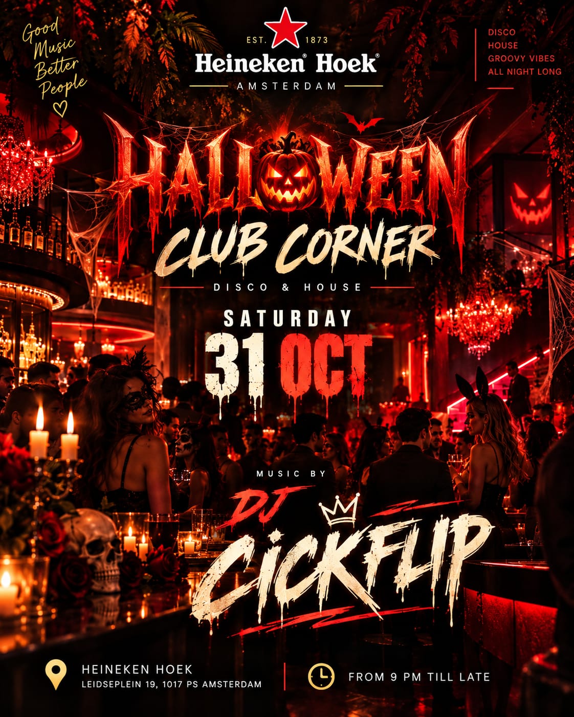Corner Saturday with DJ Cickfip