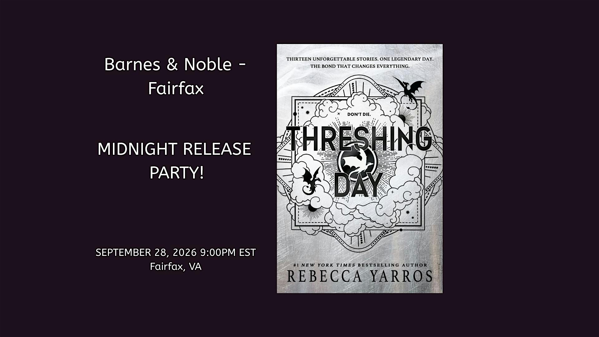 Threshing Day MIDNIGHT Release Party