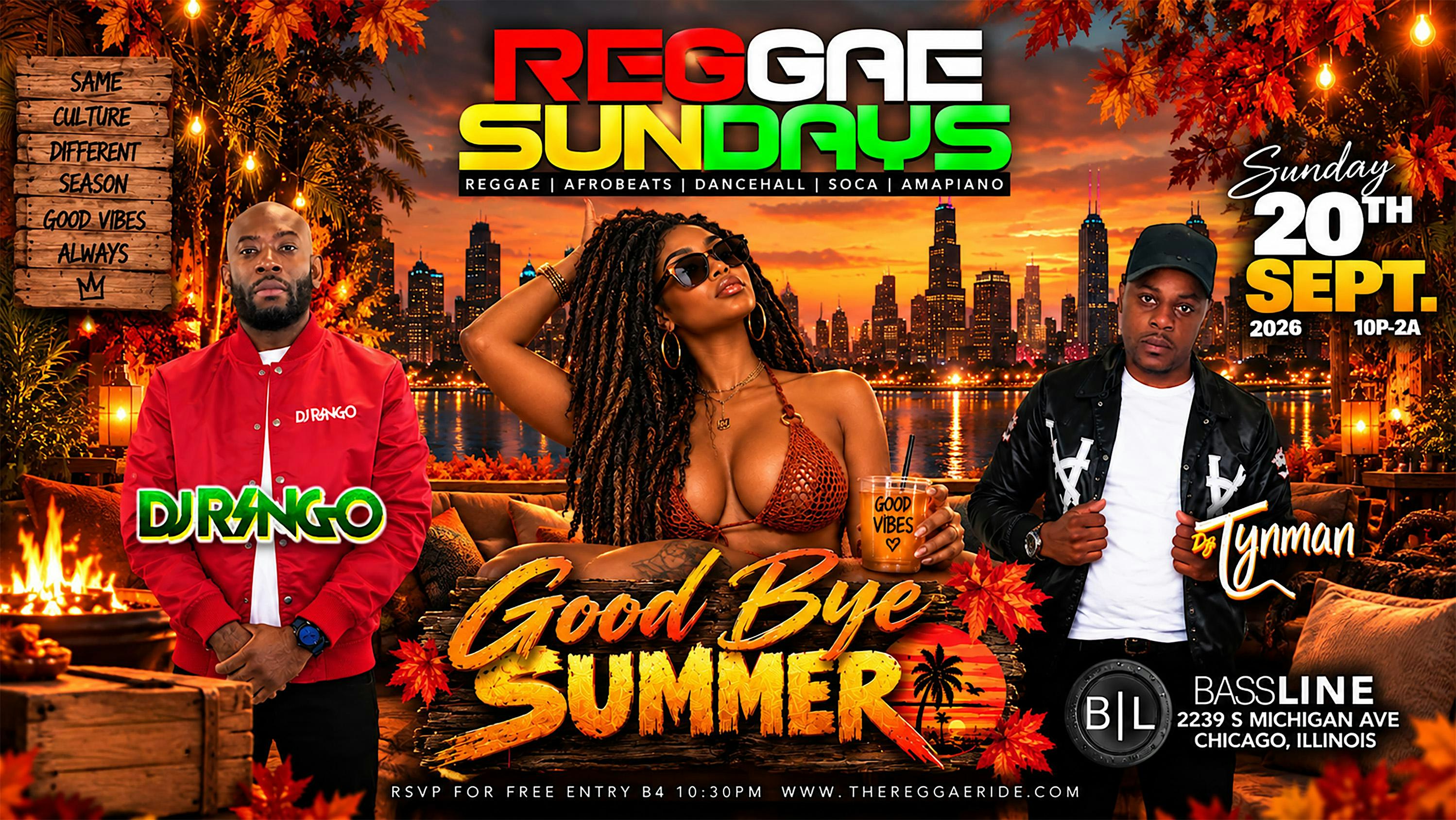 REGGAE SUNDAY: The #1 Caribbean Party In The City