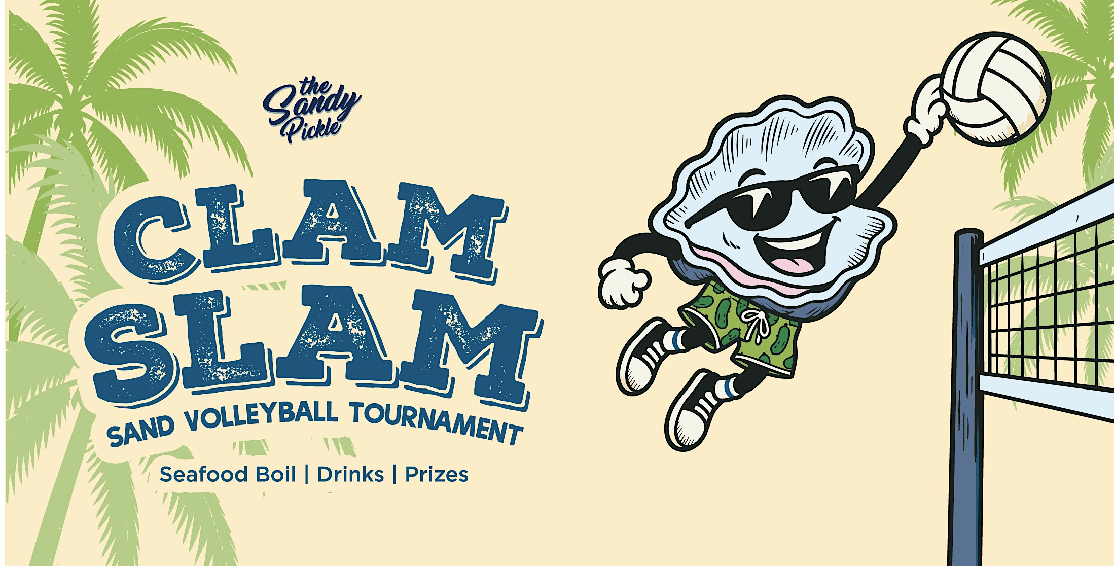 Clam Slam Volleyball Tournament at The Sandy Pickle