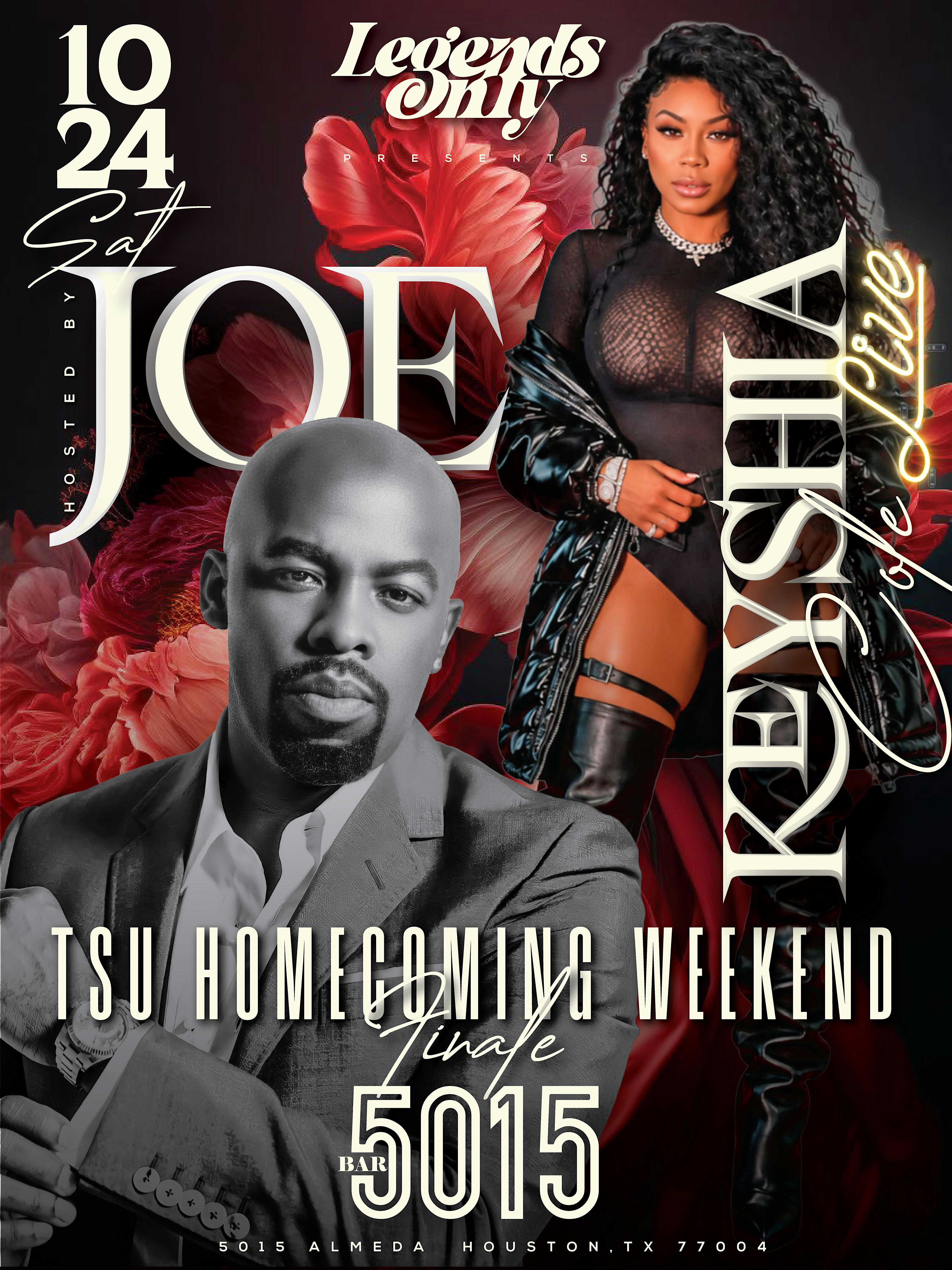 KEYSHIA COLE LIVE HOSTED BY JOE AT 5015 SATURDAY OCT24TH FOR TSU HOMECOMING