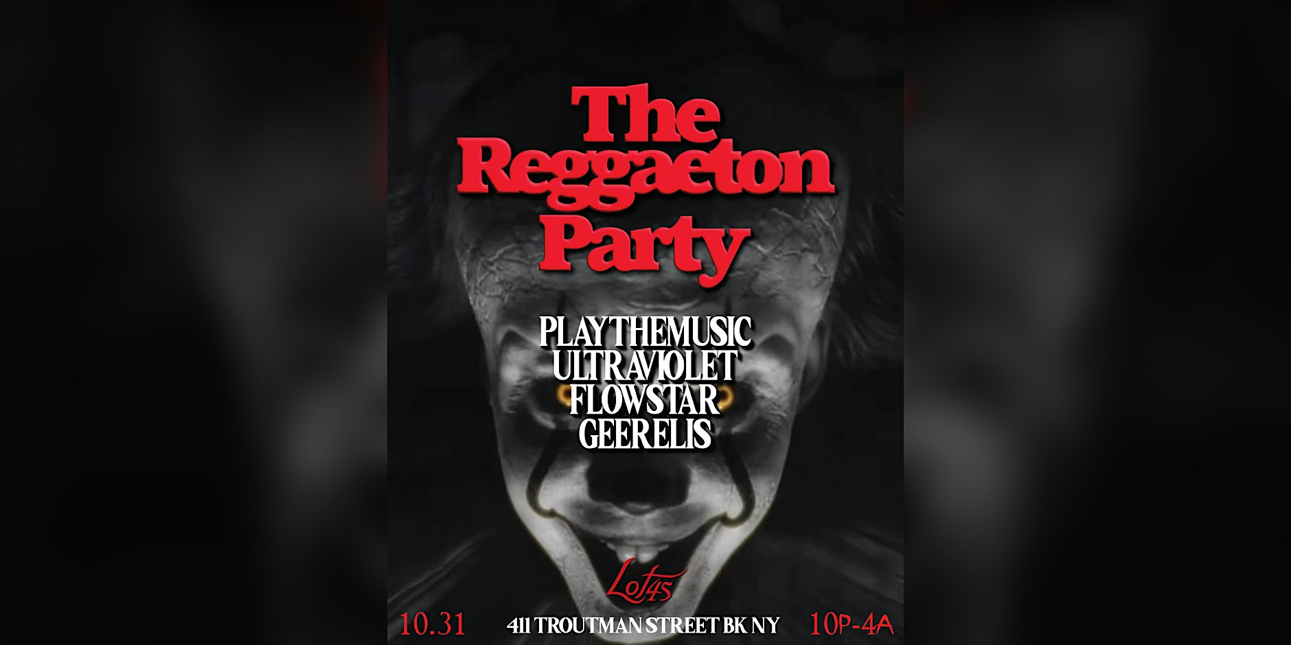 The Reggaeton Halloween Party
