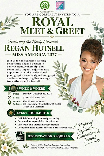 Royal Meet & Greet Miss America 2027
