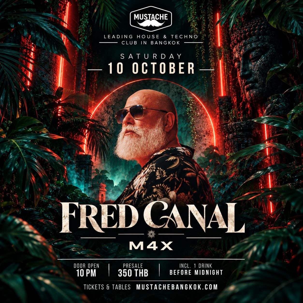Mustache presents Fred Canal