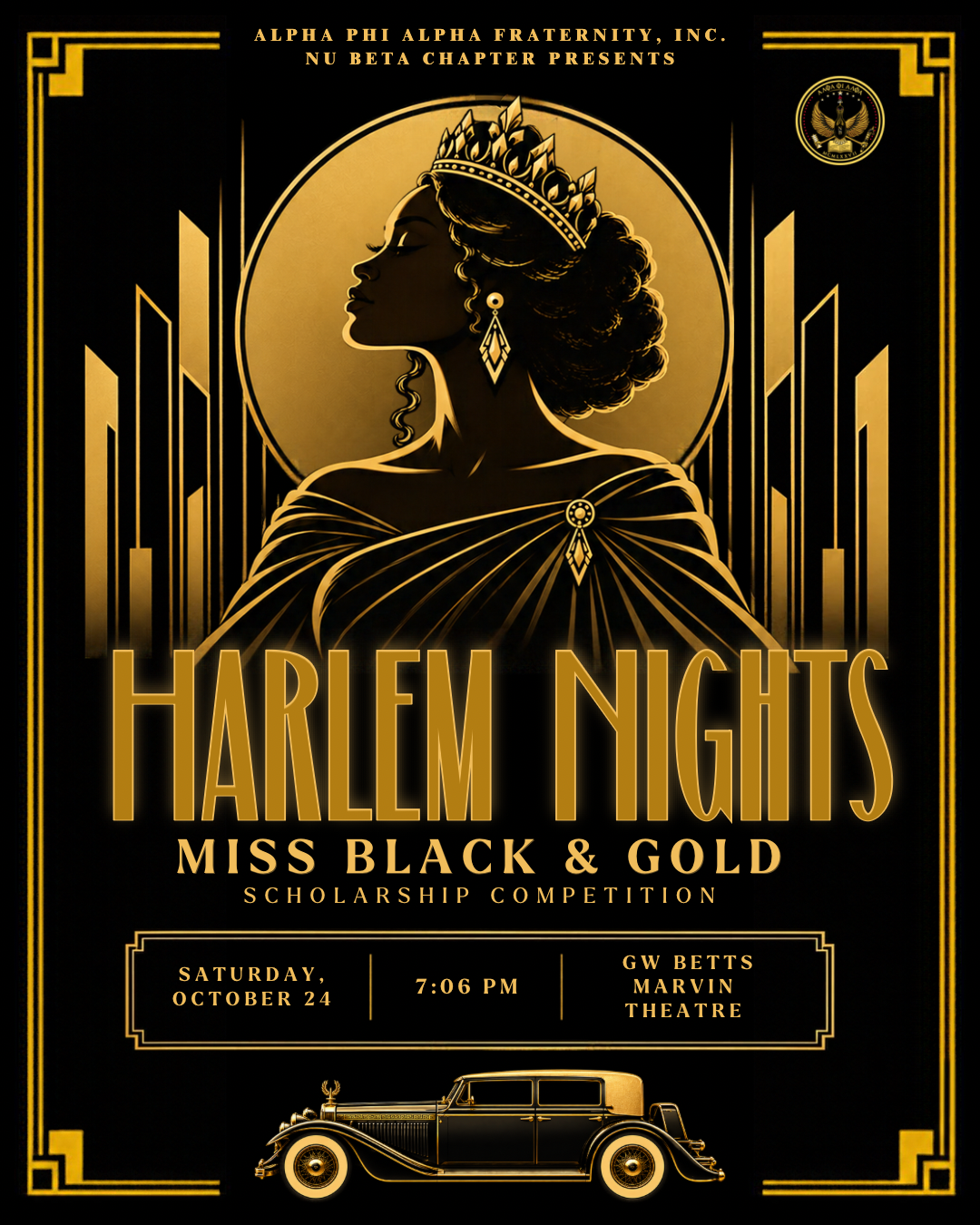 HARLEM NIGHTS | Ms. Black and Old Gold Pageant