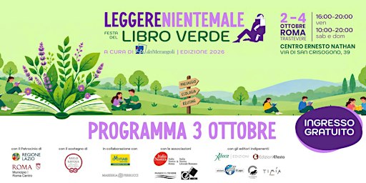 Leggere Niente Male - Festa del Libro Verde - SECONDA giornata