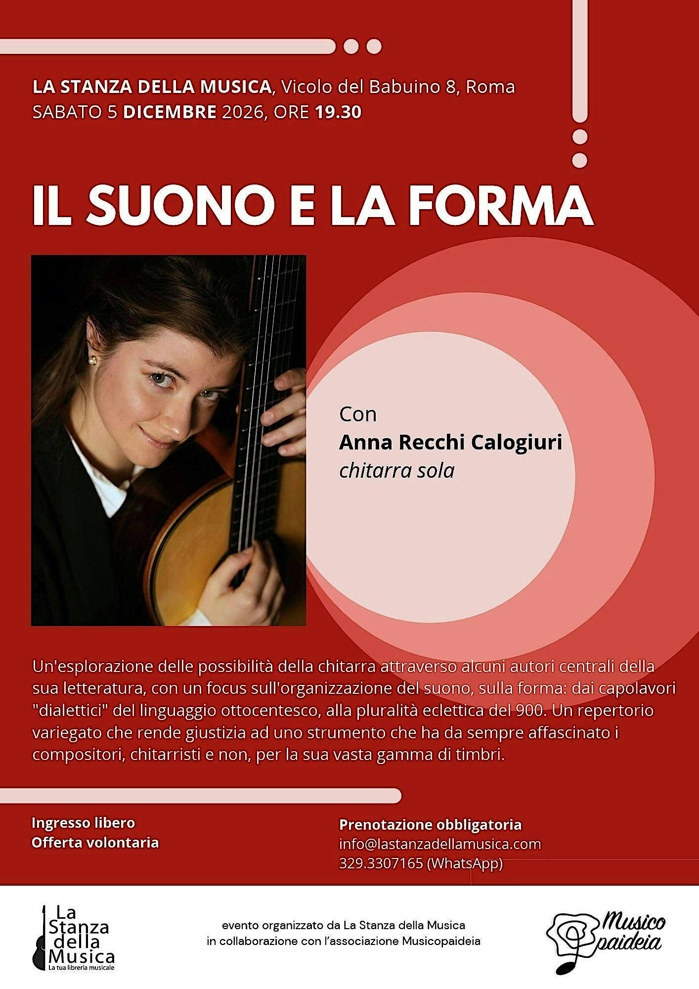 CONCERTO CHITARRA CLASSICA