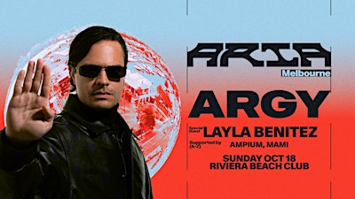 ARIA Melbourne pres. ARGY at Riviera Beach Club