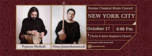 An Evening of Persian Classical Music — New York