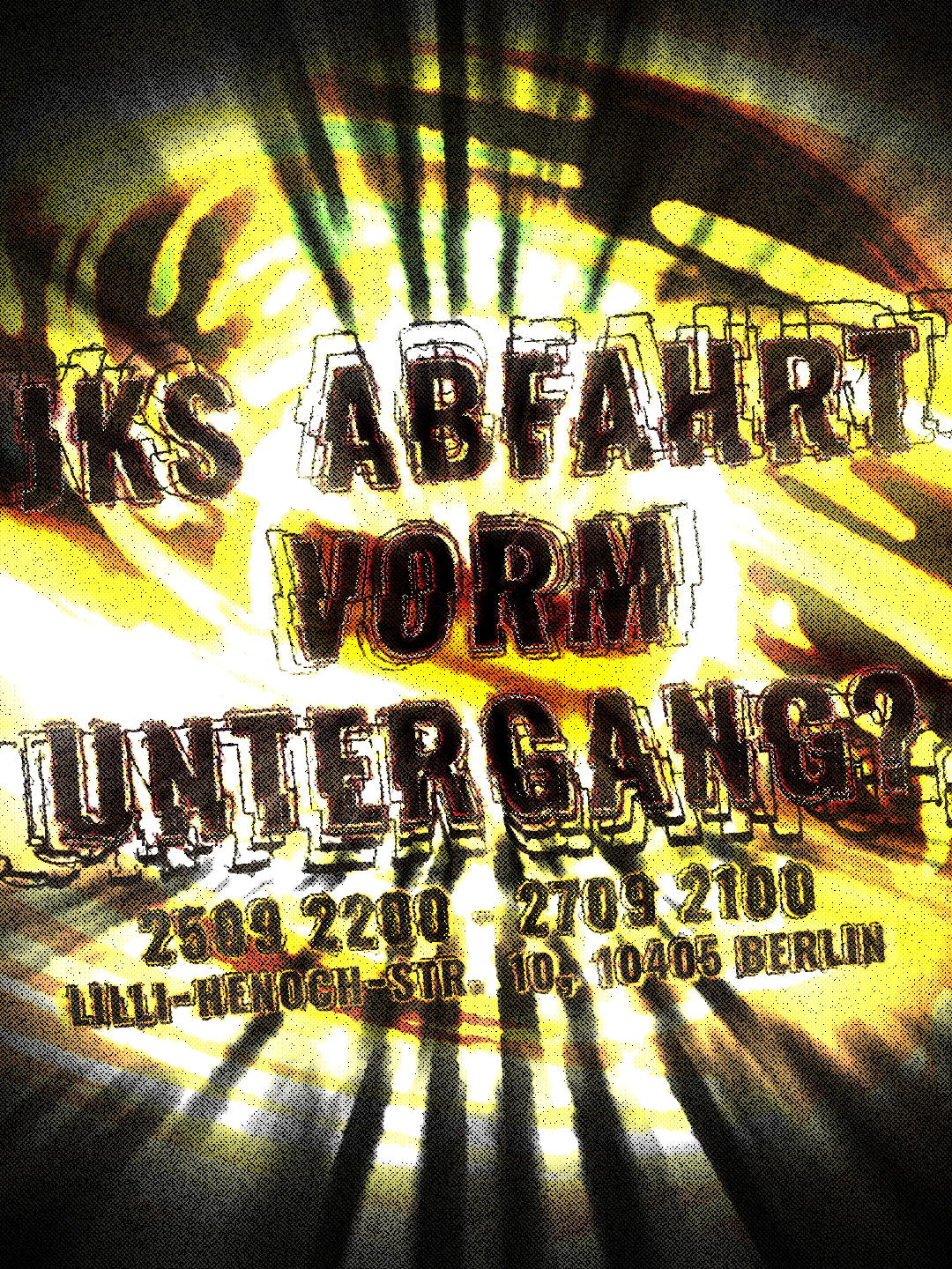 Jonny Knüppels Abfahrt vorm Untergang