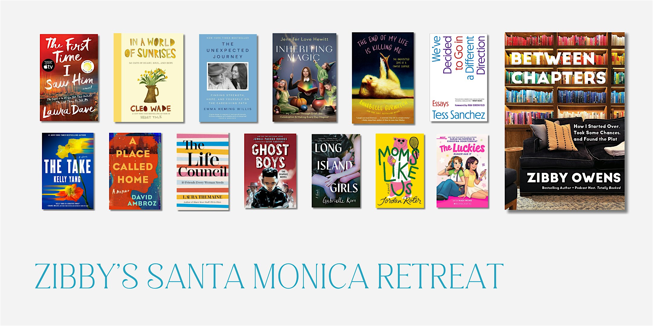 Zibby's Santa Monica Retreat for Book Lovers