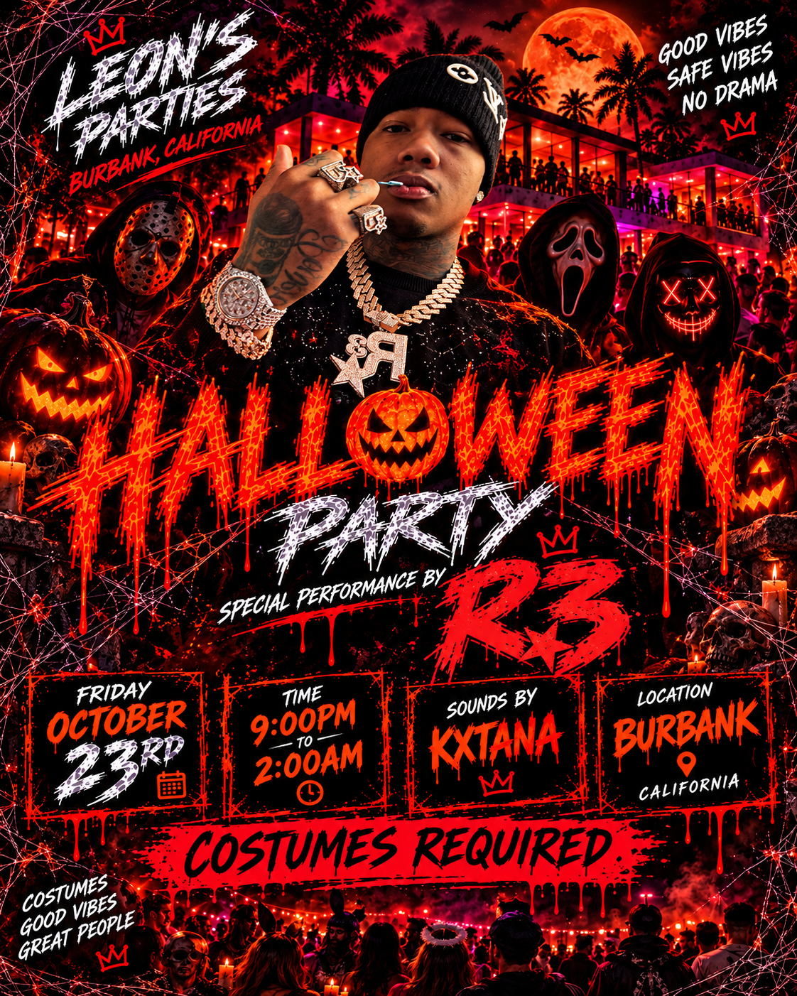 Burbank Halloween  Party
