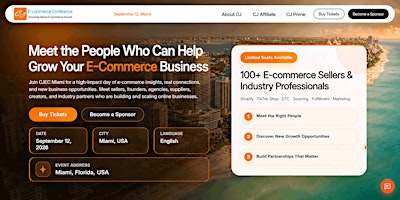CJEC Miami 2026: E-Commerce Sellers & Networking Conference