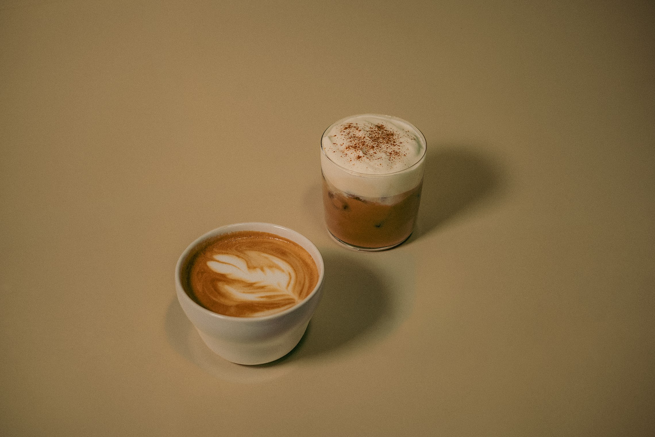 Fall Coffee Drink Building