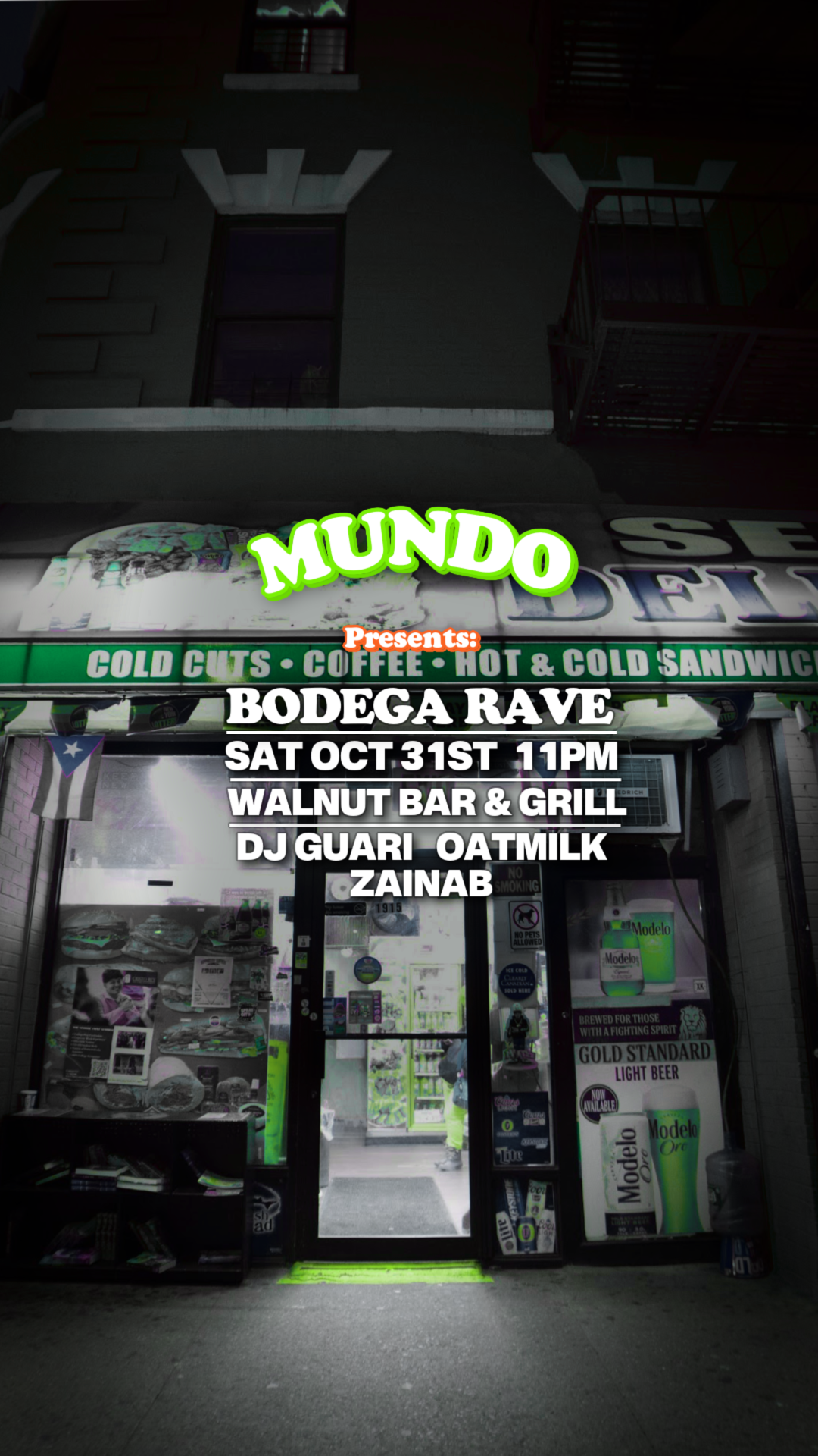 MUNDO presents: Bodega Rave