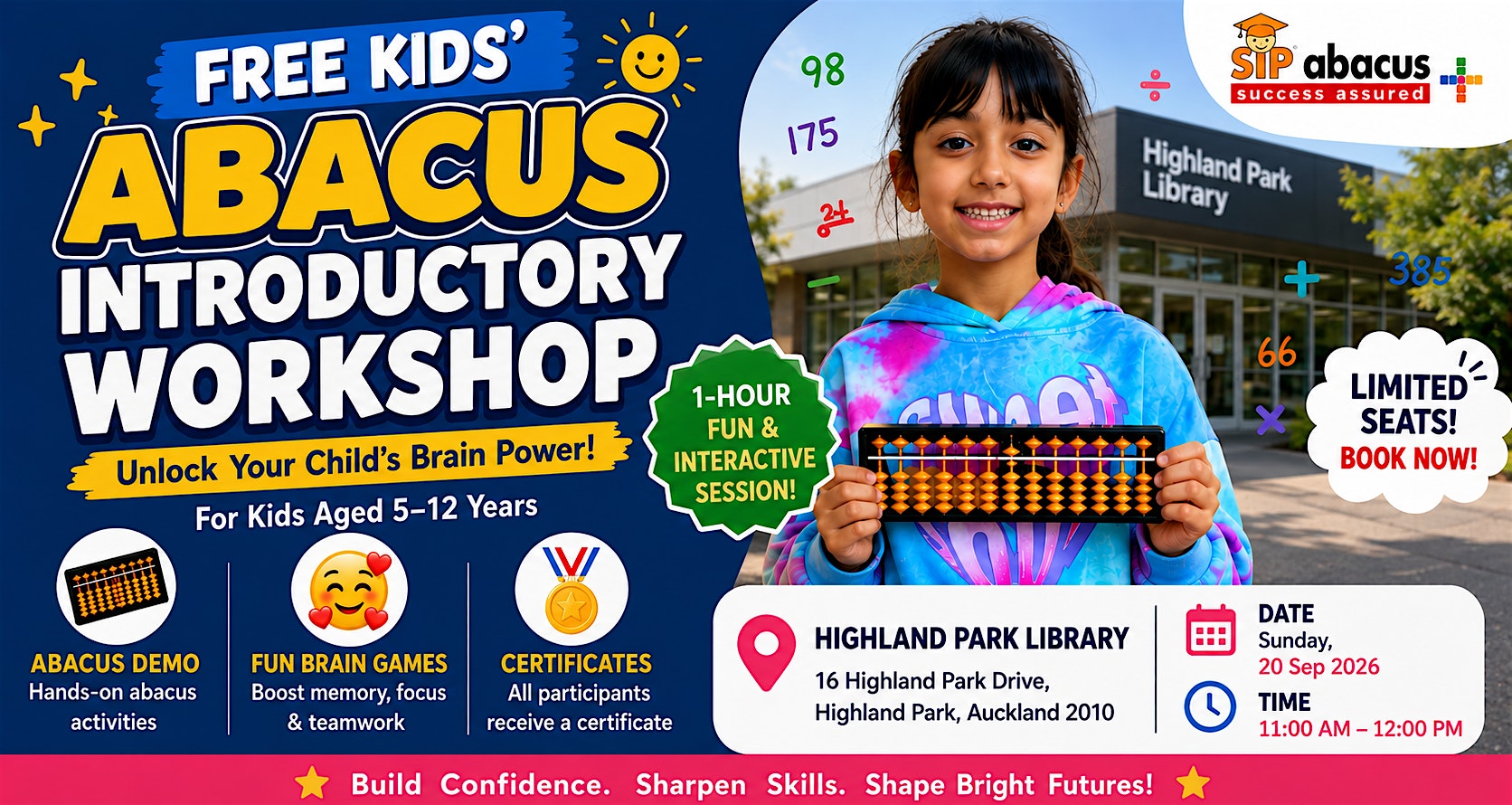 Free Kids' Abacus Introductory Workshop