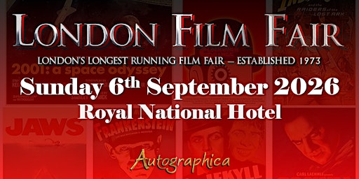 London Film Fair 6th September 2026