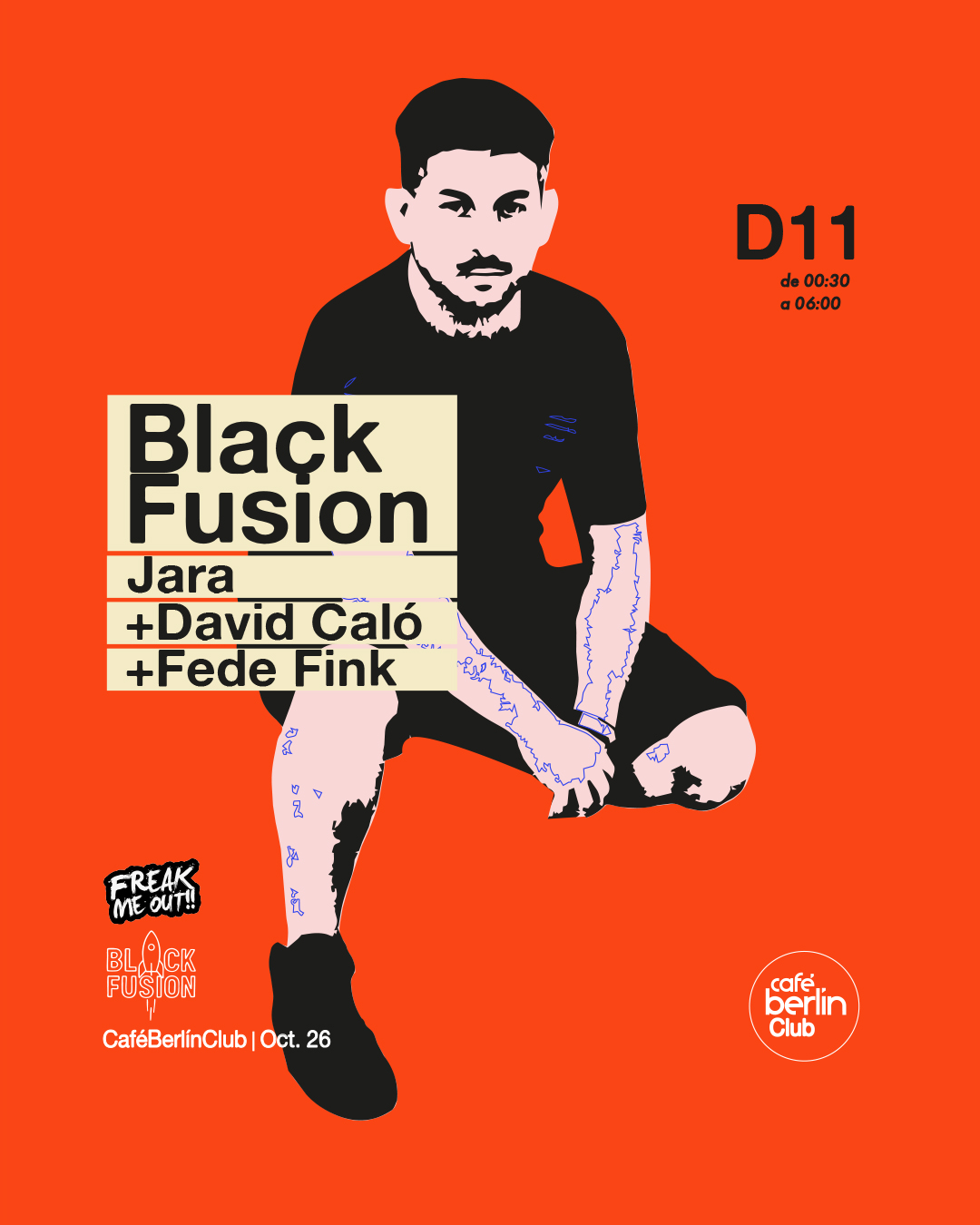 Black Fusion · Fede Fink + Jara + David Caló