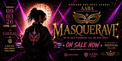 AABA Presents: HBS Masquerave 2026