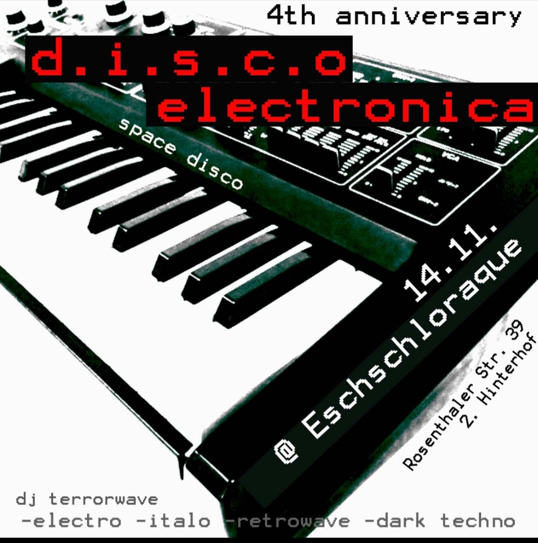 DISCO ELECTRONICA – 4th Anniversary