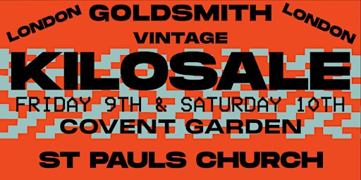 Goldsmith Vintage Covent Garden Kilosale £20 per KG