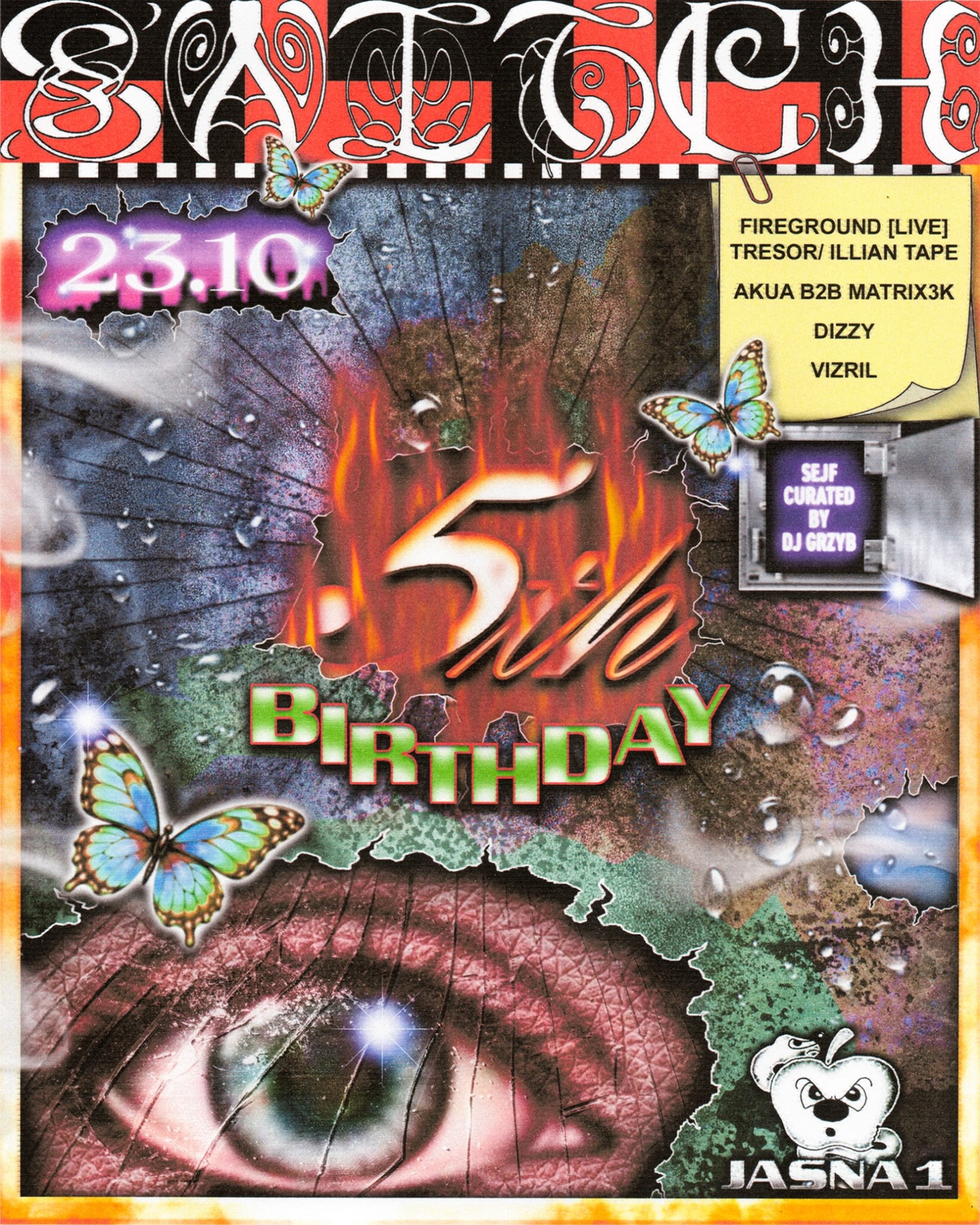 J1 - SWITCH: Fireground [TRESOR/ ILIAN TAPE], Akua B2B MATRIX3K & MORE