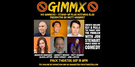 No Gimmicks Standup Show