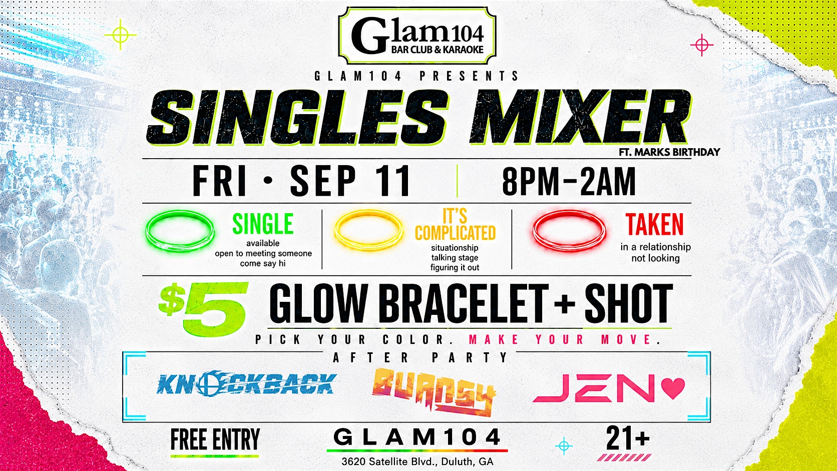 SINGLES MIXER EVENT
