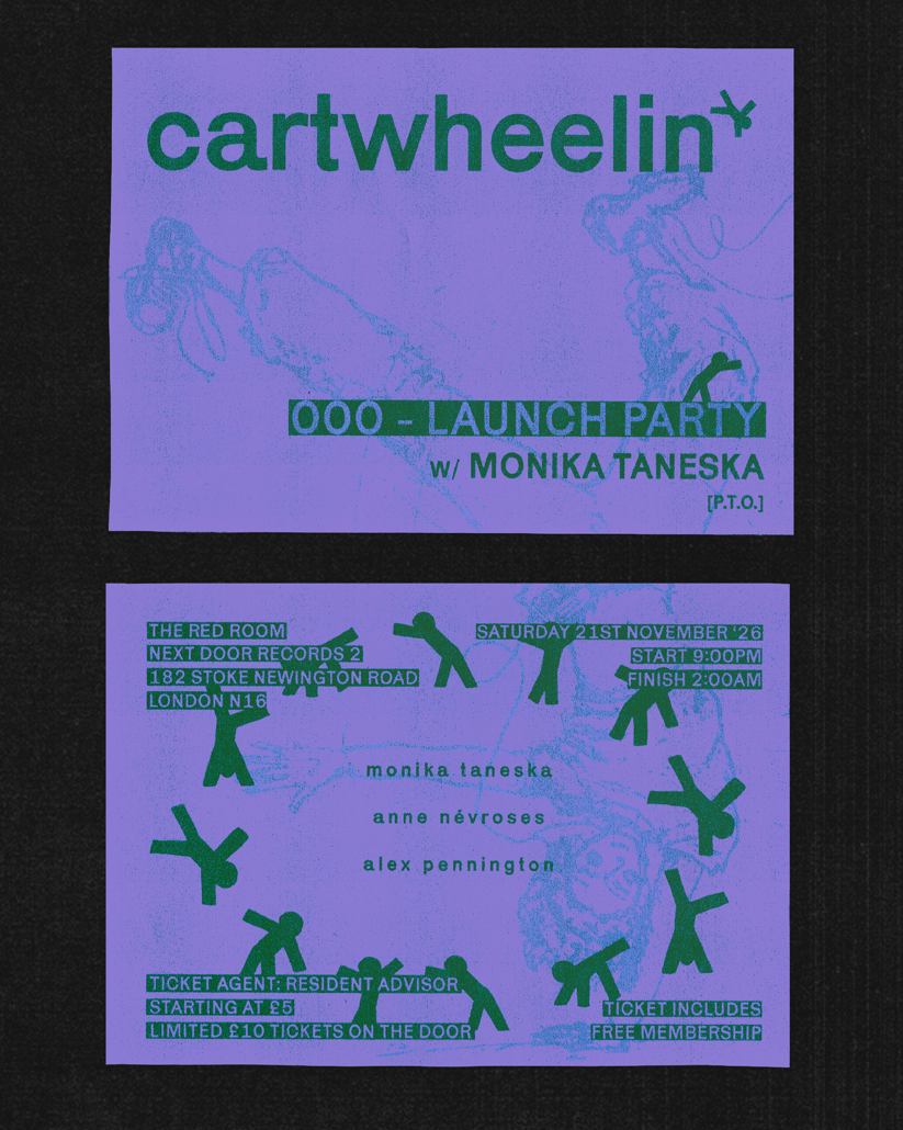 cartwheelin* 000 - launch party