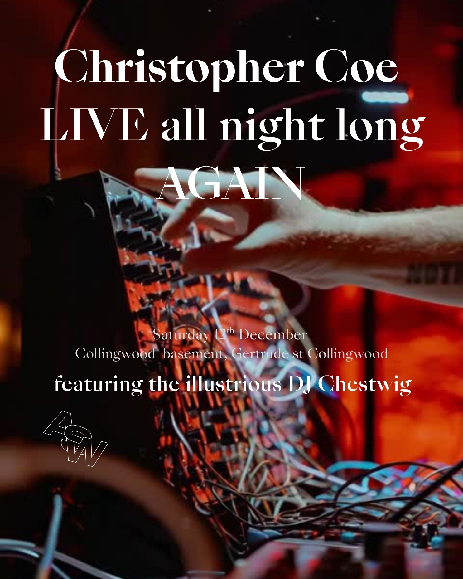 Christopher Coe (Live all Night)
