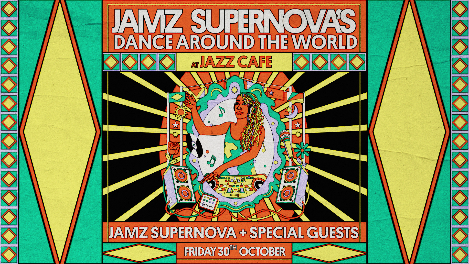 Jamz Supernova's Dance Around The World at Jazz Cafe