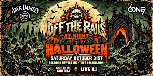 HALLOWEEN NIGHT - Off the Rails Boston - COSTUME PARTY