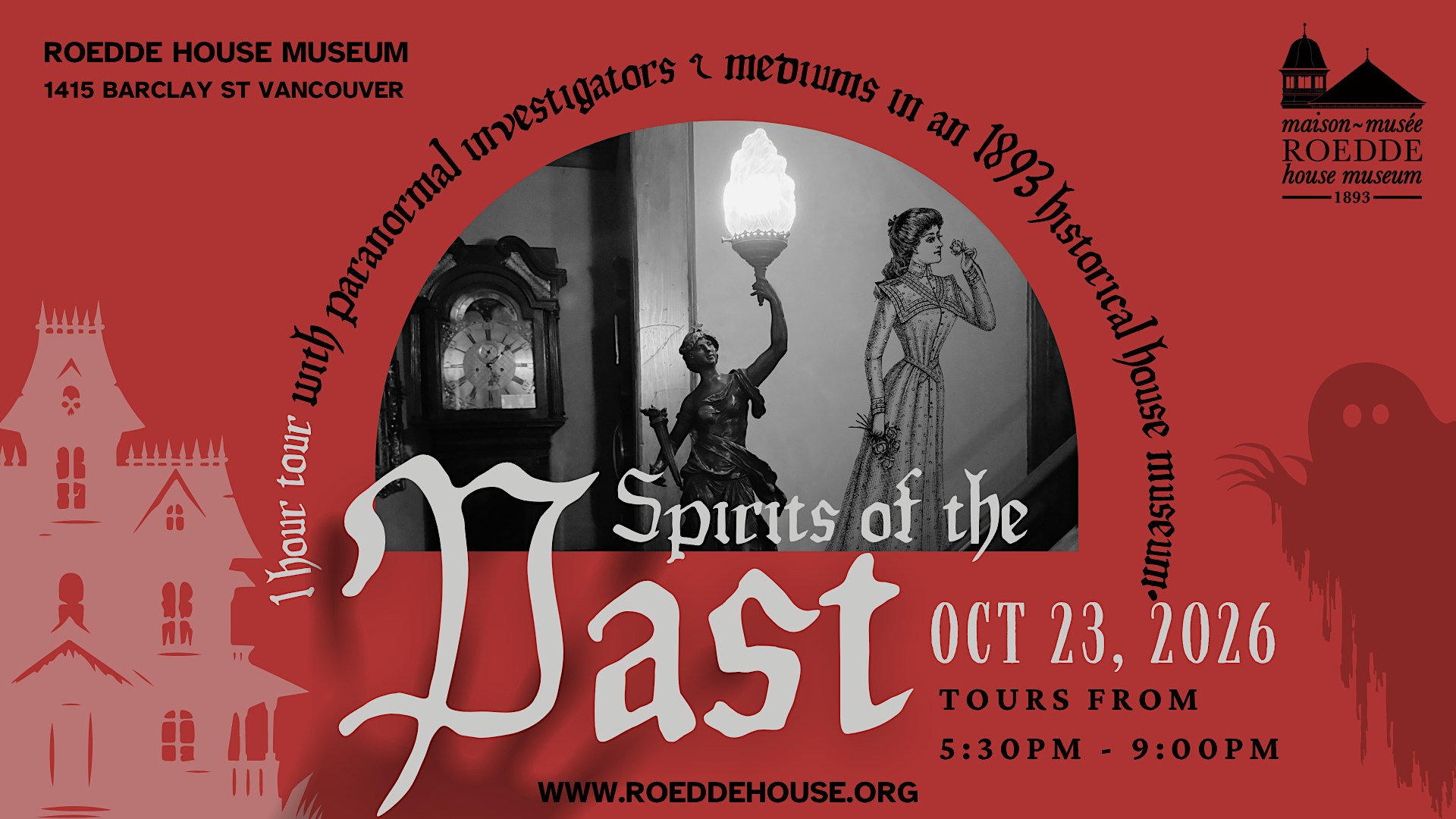 Spirits of the Past: Ghostly Tour at Roedde House Museum