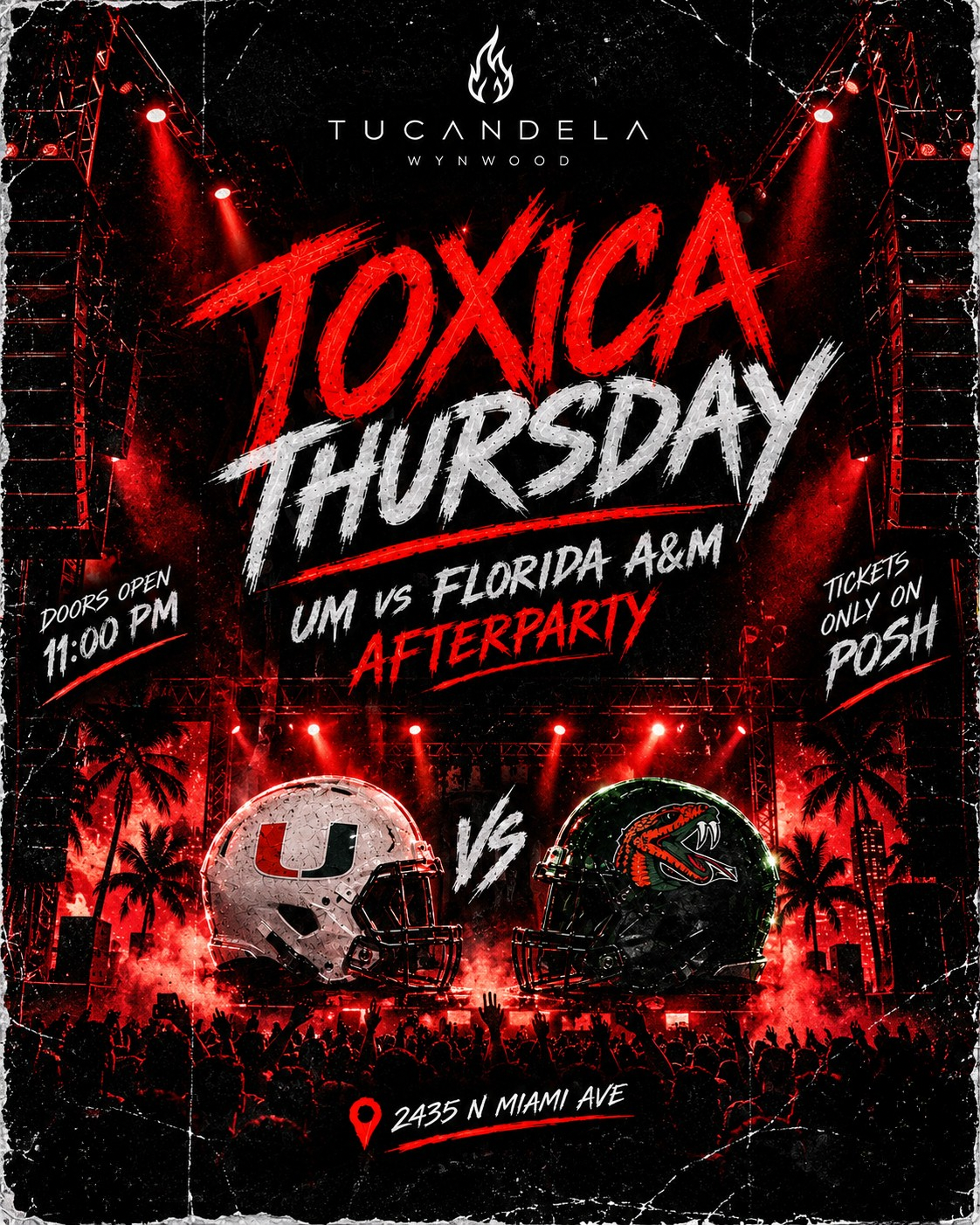 UM VS FLORIDA A&M AFTERPARTY