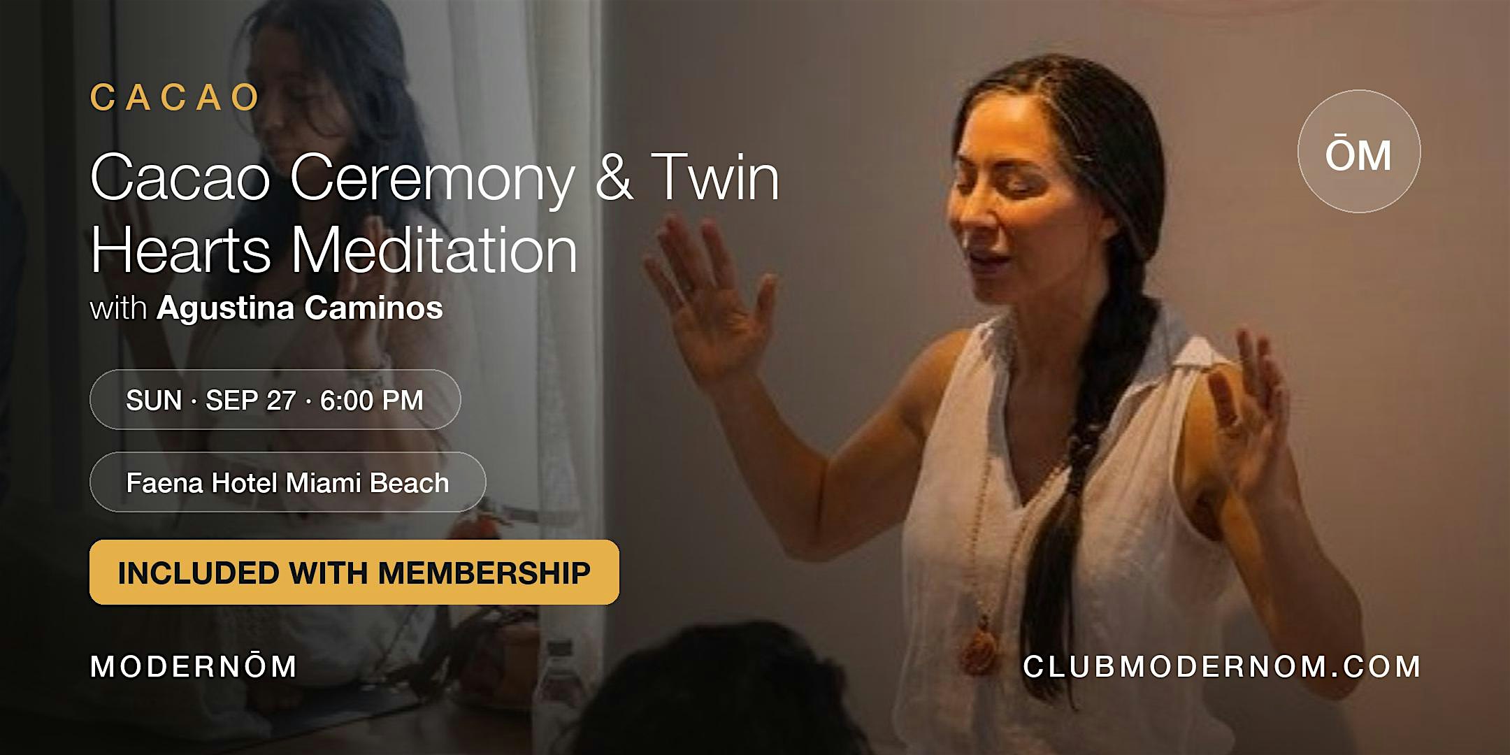 Cacao Ceremony & Twin Hearts Meditation