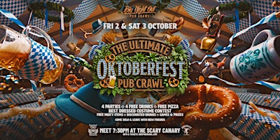 The ULTIMATE Oktoberfest Pub Crawl | Saturday 3 October | Sydney