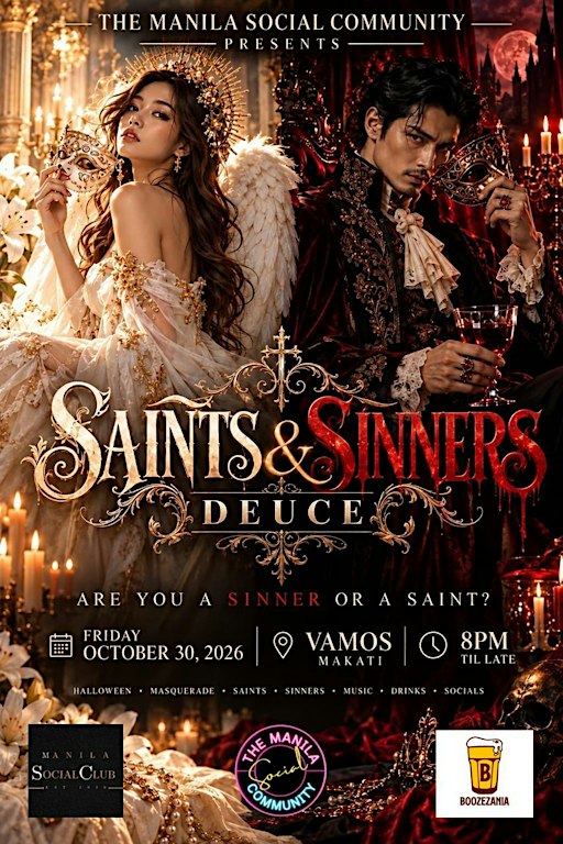 Saints & Sinners Deuce: Halloween Masquerade Party