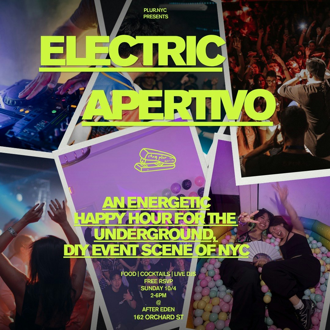 Electric Apertivo: NYC Underground Networking