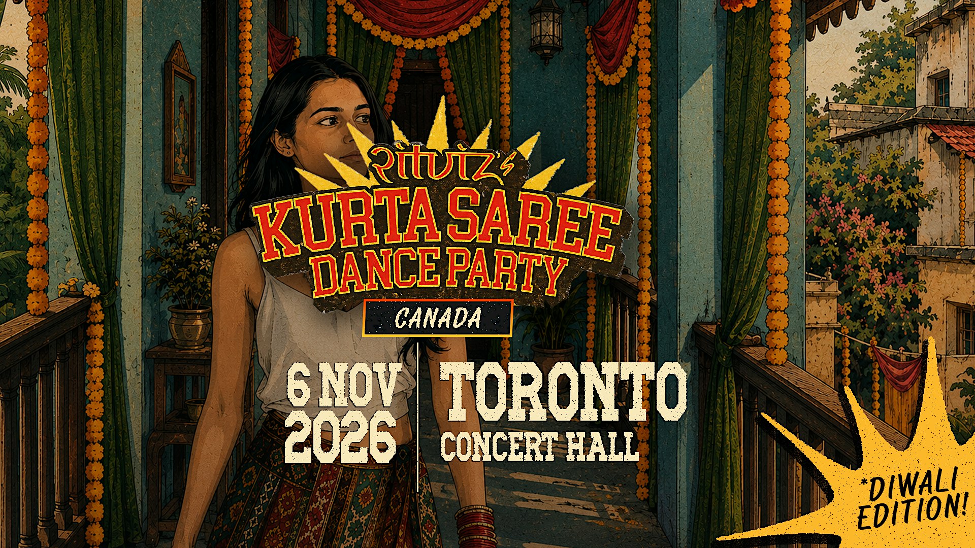 RITVIZ'S KURTA SAREE DANCE PARTY - TORONTO