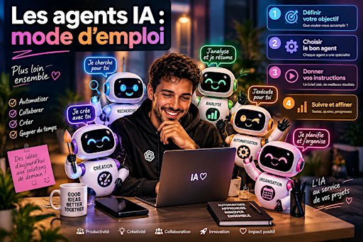 LES CERCLES DE L’IA – Agents IA : mode d’emploi