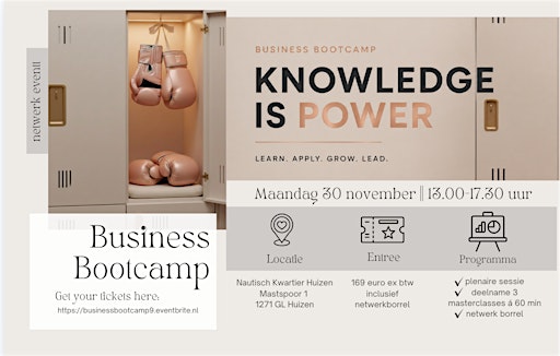 Lifestyle Business Bootcamp 9e editie