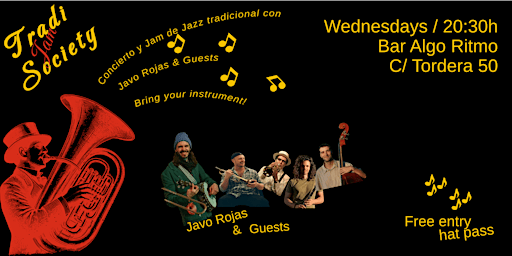 Copia de Gràcia Jazz Jam — Every Wednesday at 8:30 PM