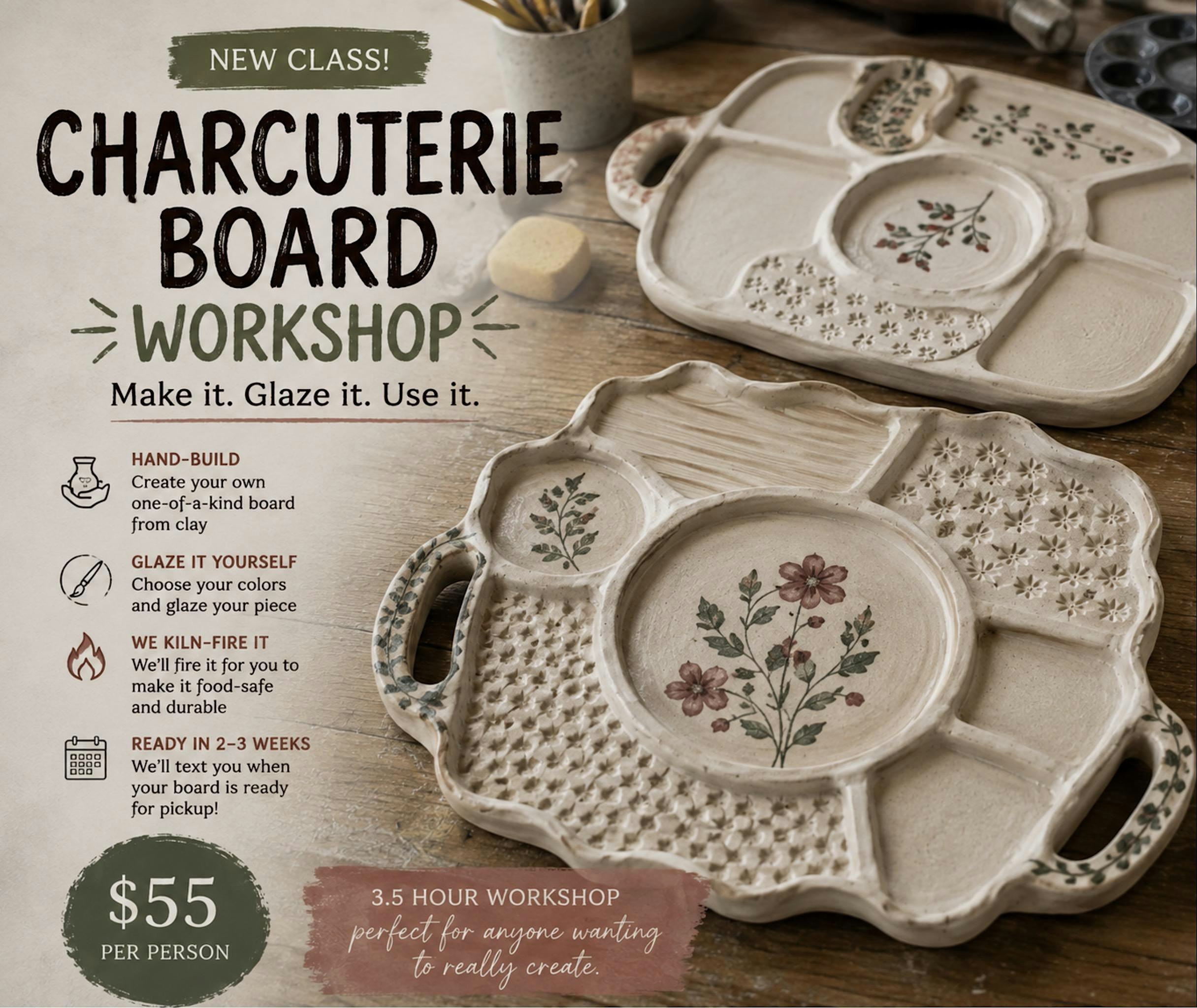 Make and Paint Your Own Charcuterie Board