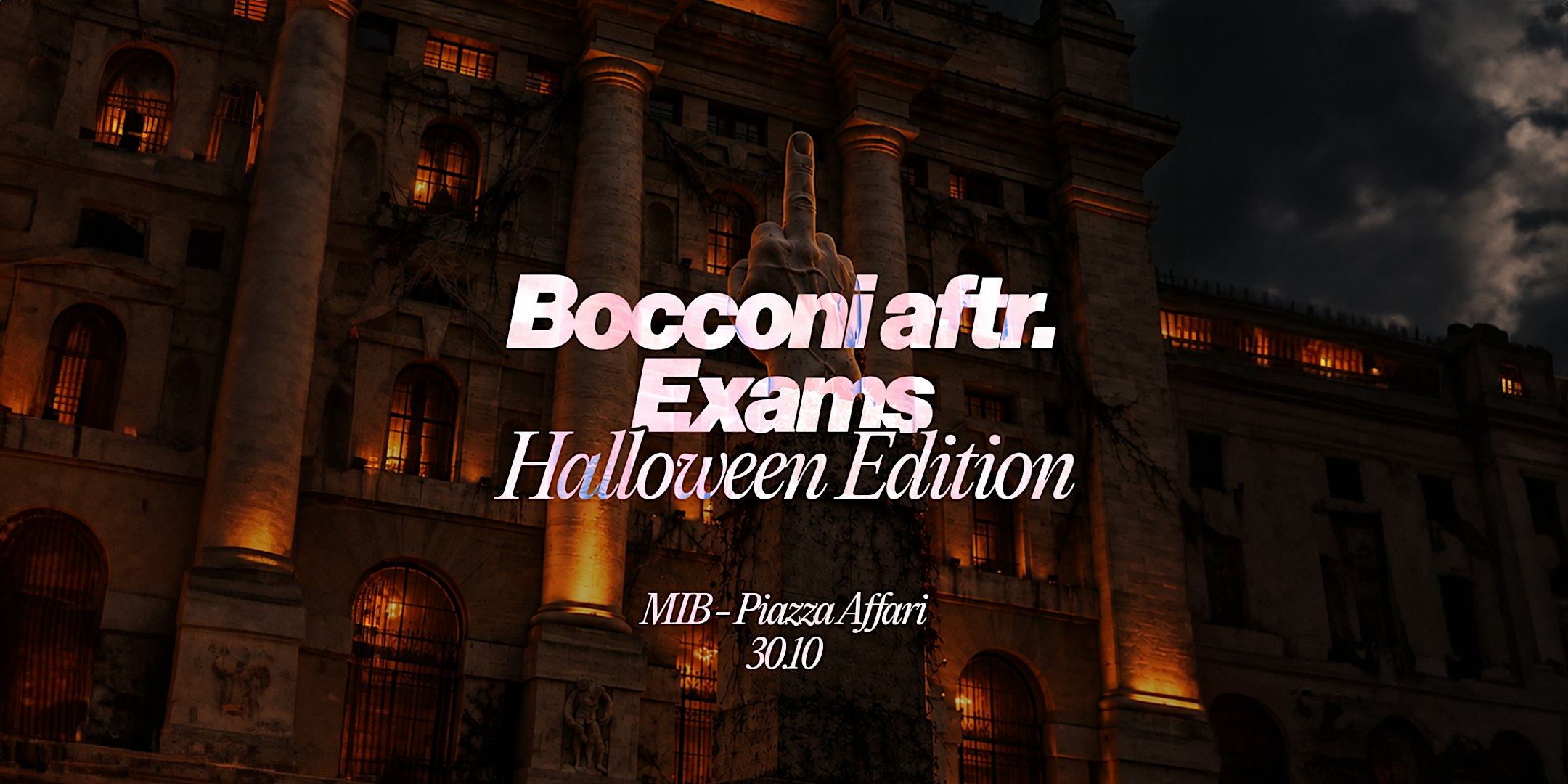 BOCCONI AFTER EXAMS: HALLOWEEN EDITION