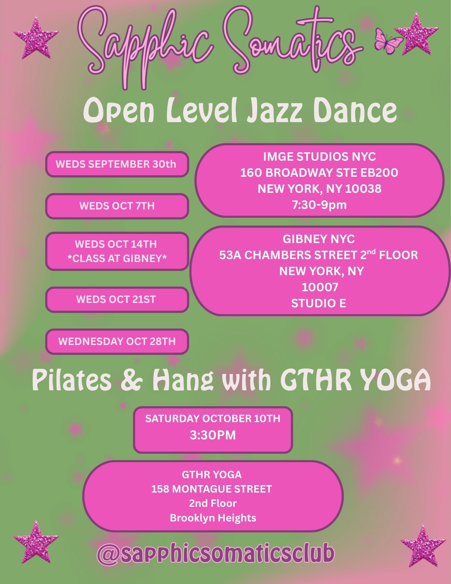 Open Level Dance Class
