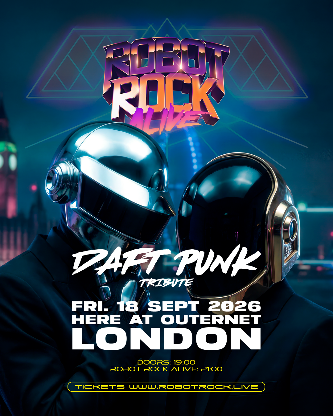 Robot Rock Alive (Daft Punk Tribute)