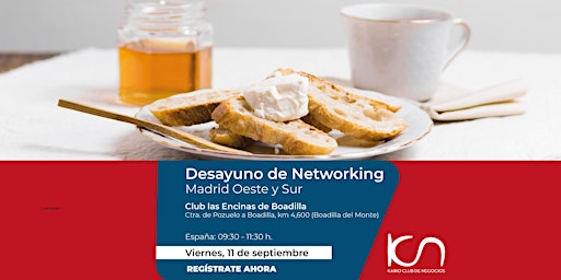 KCN Desayuno de Networking Madrid Oeste y Sur - 11 de septiembre