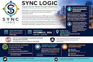 SYNC Logic Inaugural Networking Event | Government Meets Industry