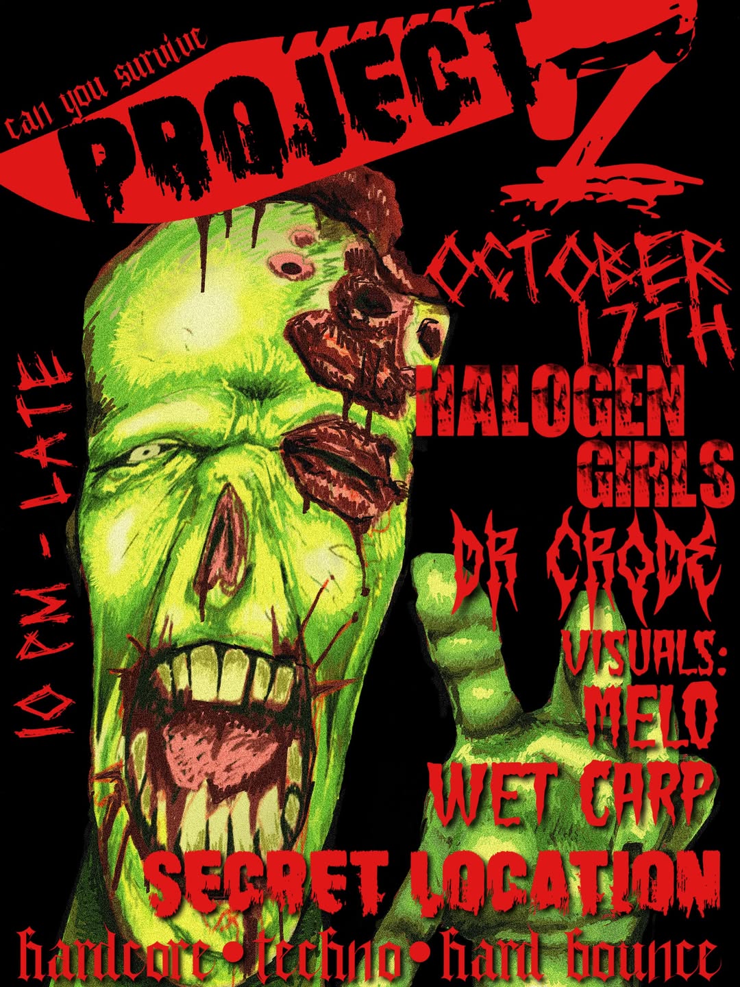 Project Z: The Halogen Girls & Dr. Cr0de