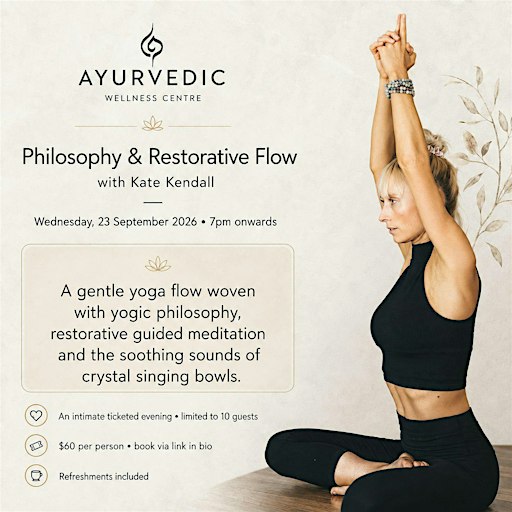 Philosophy & Restorative Flow with Kate Kendall